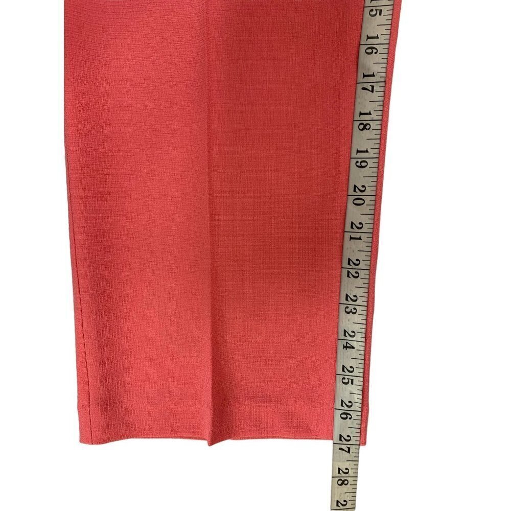 Allison Daley Women's Coral Paisley Casual Pants - Picture 6 of 7